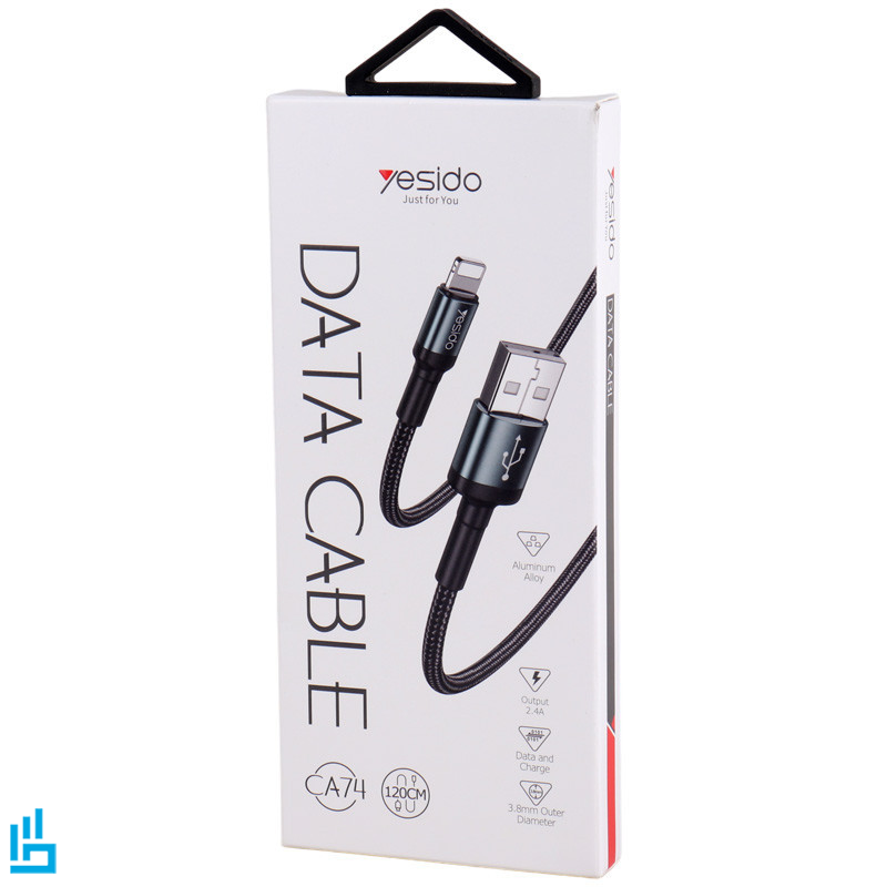 کابل شارژ لایتنینگ آیفونی Lightning یسیدو Yesido CA74