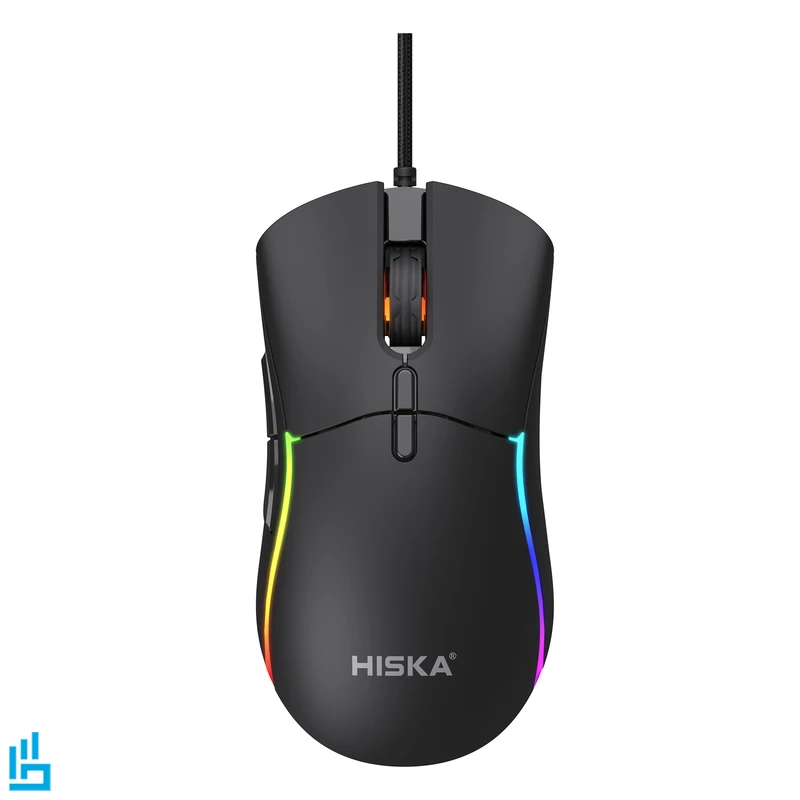 موس گیمینگ سیمی هیسکا HISKA MOG340