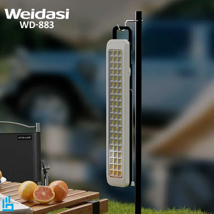 لامپ و چراغ اضطراری شارژی ویداسی WEIDASI 883