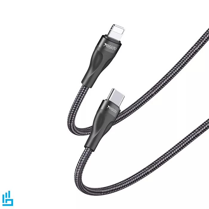 کابل شارژ تایپ سی TypeC به لایتنینگ LIGHTNING آیفونی YESIDO CA82 طول 30 سانتی متر