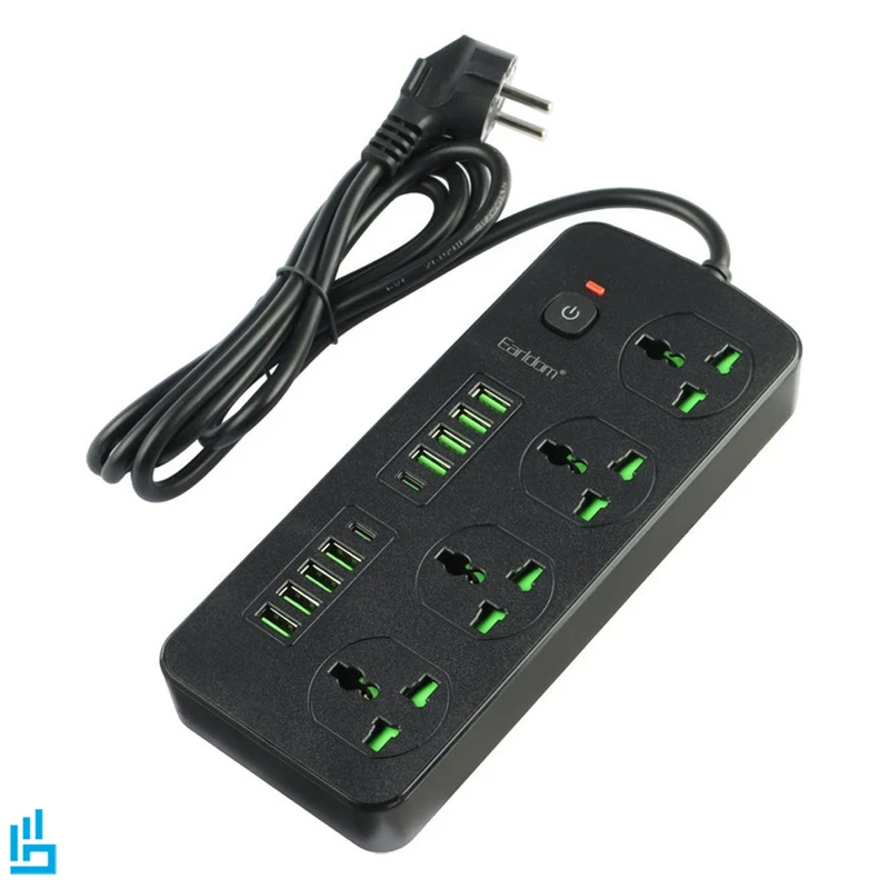 چند راهی برق USB دار ارلدام EARLDOM SC11