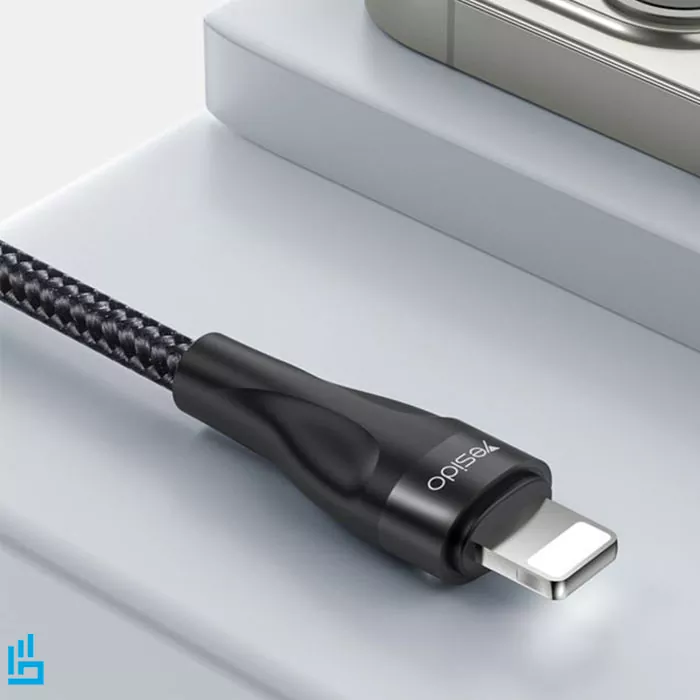 کابل شارژ تایپ سی TypeC به لایتنینگ LIGHTNING آیفونی YESIDO CA82 طول 30 سانتی متر