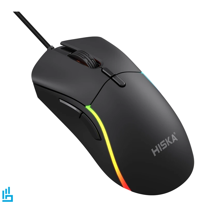 موس گیمینگ سیمی هیسکا HISKA MOG340