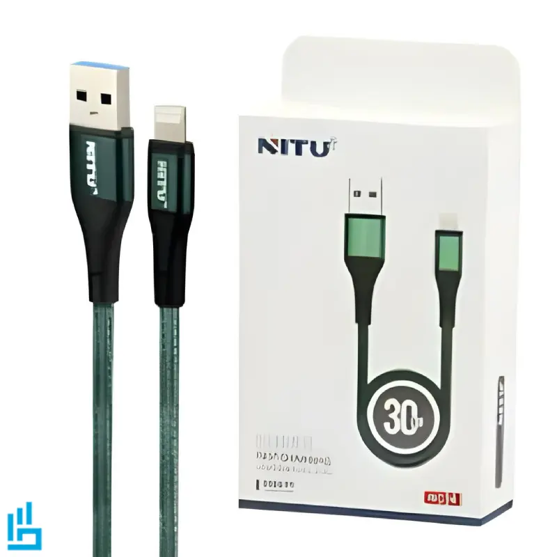 کابل تبدیل شارژ نیتو لایتنینگ آیفونی NITU NC341 Lightning