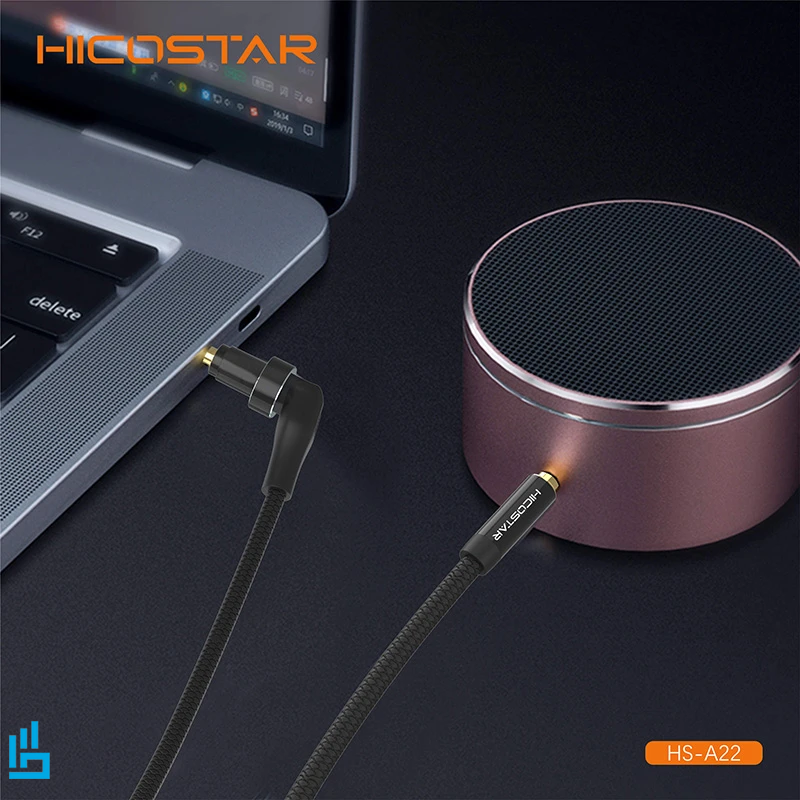 کابل AUX هایکو استار HICOSTAR HS A22 طول 1.2 متر