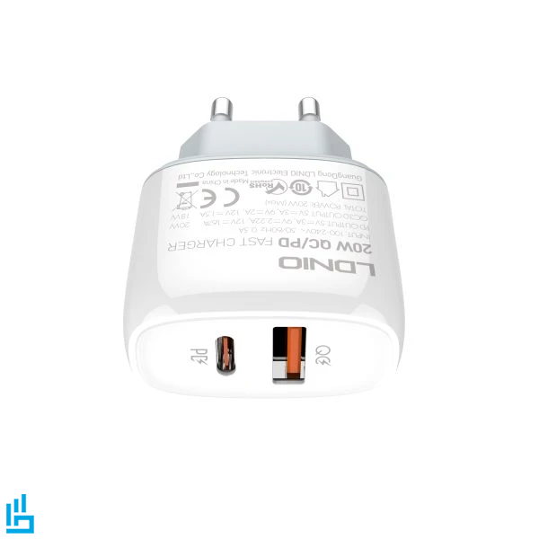شارژر دیواری 20 وات الدینیو LDNIO Q229
