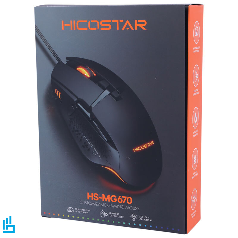موس گیمینگ سیمی هایکو استار HICOSTAR HS MG670
