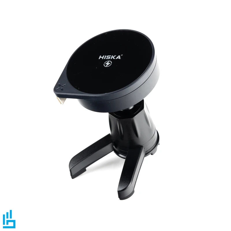 هولدر پایه نگهدارنده گوشی دریچه کولری وایرلس شارژ هیسکا HISKA HK2353