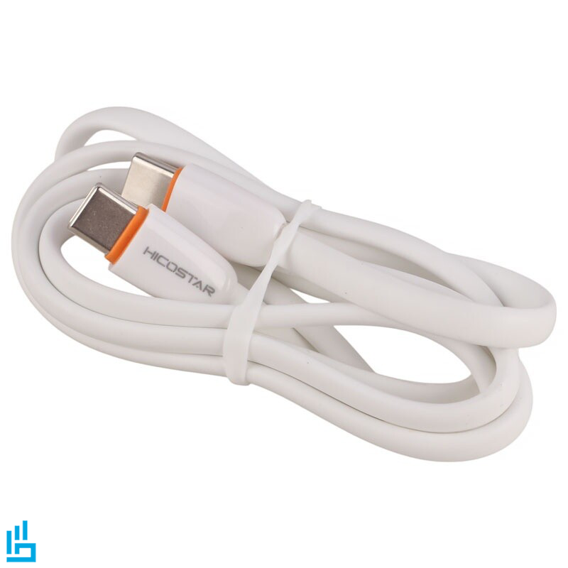 کابل شارژ تایپ سی به تایپ سی هایکو استار HICOSTAR HS130 طول 1 متر