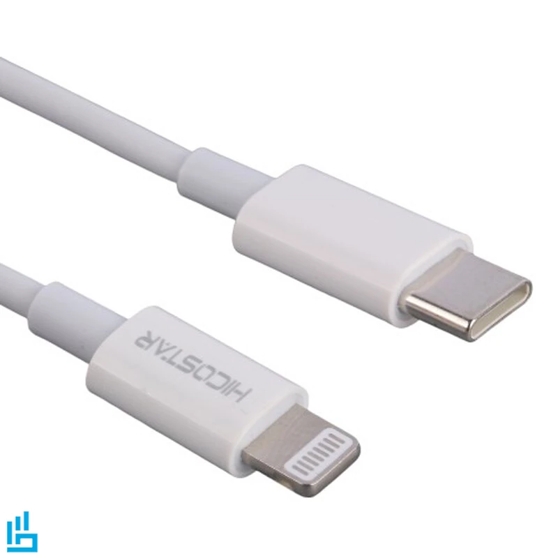کابل شارژ تایپ سی TYPEC به لایتنینگ آیفونی LIGHTNING هایکو استار HICOSTAR HS 66 طول 1 متر