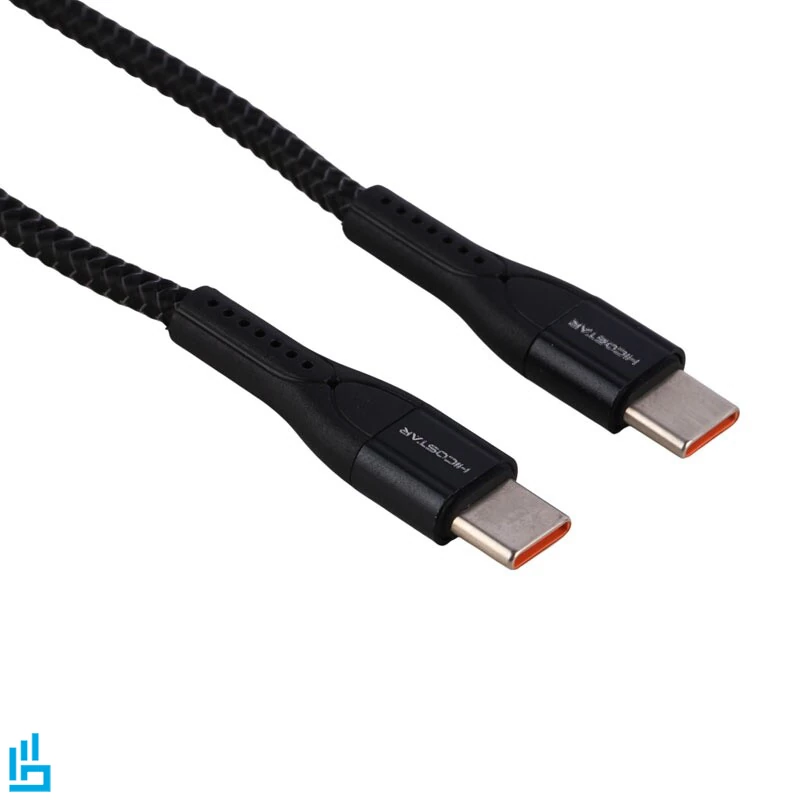 کابل شارژ تایپ سی TYPEC به تایپ سی TYPEC هایکو استار HICOSTAR HS59 طول 1 متر