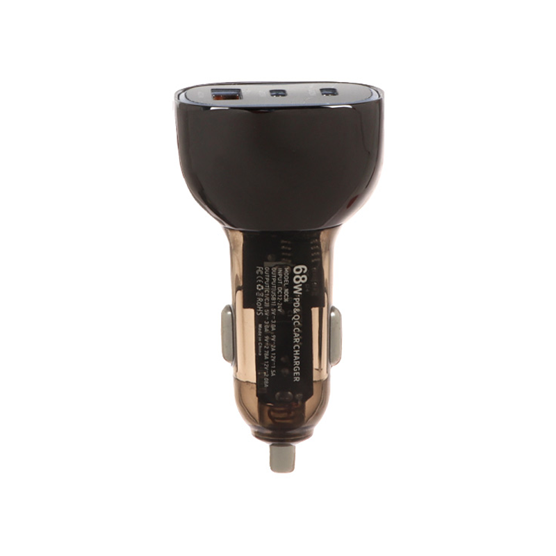 شارژر فندکی فست و PD سه پورت نیتو مدل NDC3668W