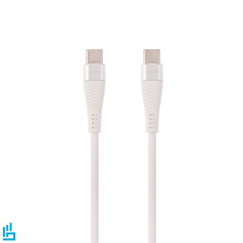 کابل تبدیل شارژ تایپ سی به تایپ سی هایکو استار HICOSTAR HS180 طول 20 سانتی متر