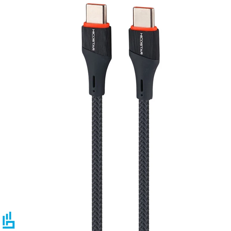 کابل شارژ تایپ سی TYPEC به تایپ سی TYPEC هایکو استار HICOSTAR HS 109 طول 1 متر