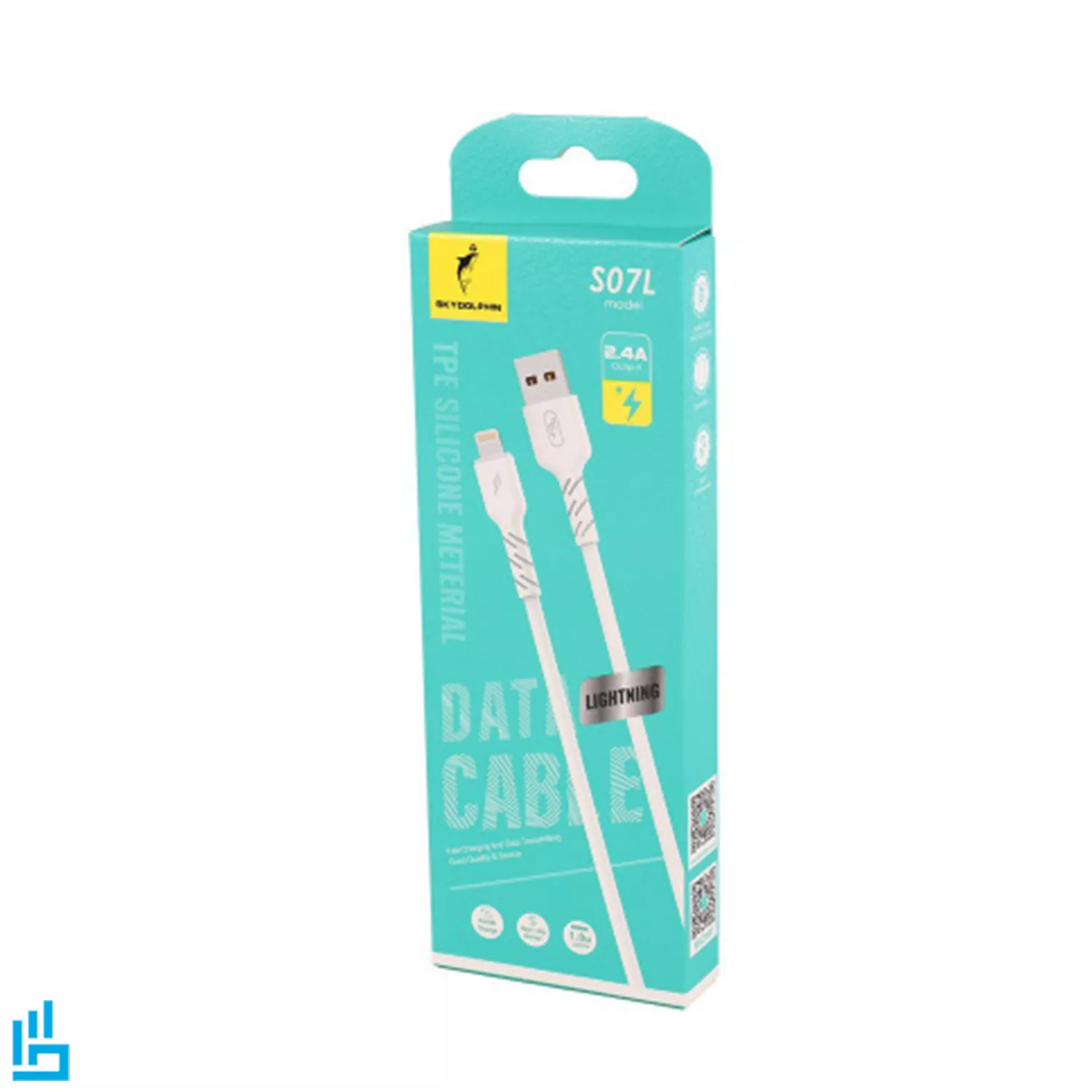 کابل تبدیل شارژ لایتنینگ آیفونی Lightning اسکای دلفین SKY DOLPHIN S07L طول 1 متر