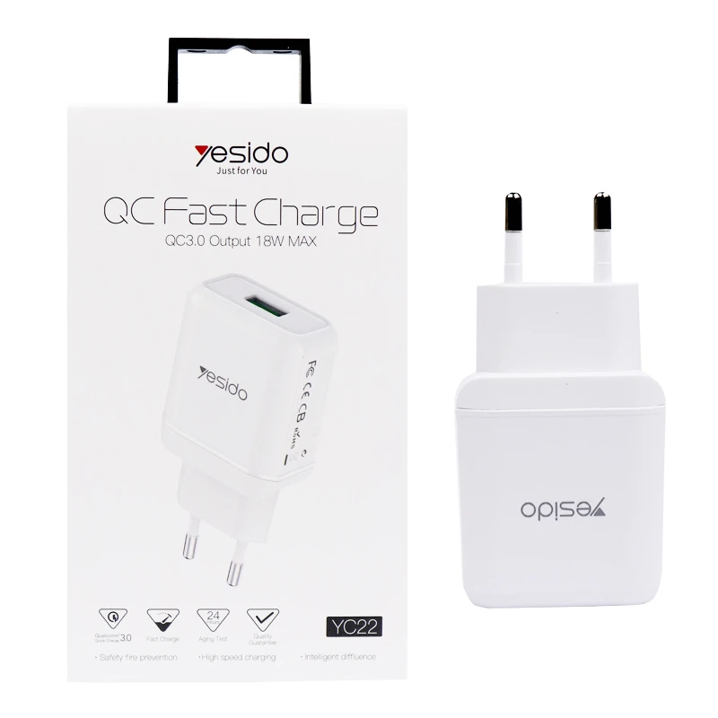 شارژر دیواری یسیدو Yesido مدل YC22