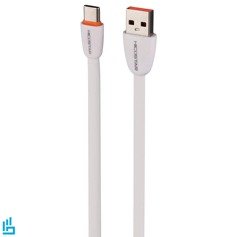 کابل شارژ تایپ سی TYPEC هایکو استار HICOSTAR HS129 طول 1 متر
