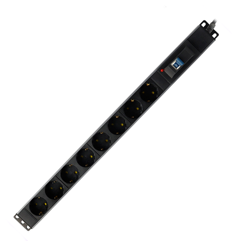 رک مونت (چندراهی) 8 خانه با فیوز مینیاتوری کابل 1/8 پارت الکتریک مدل EP2266 RACK MOUNT