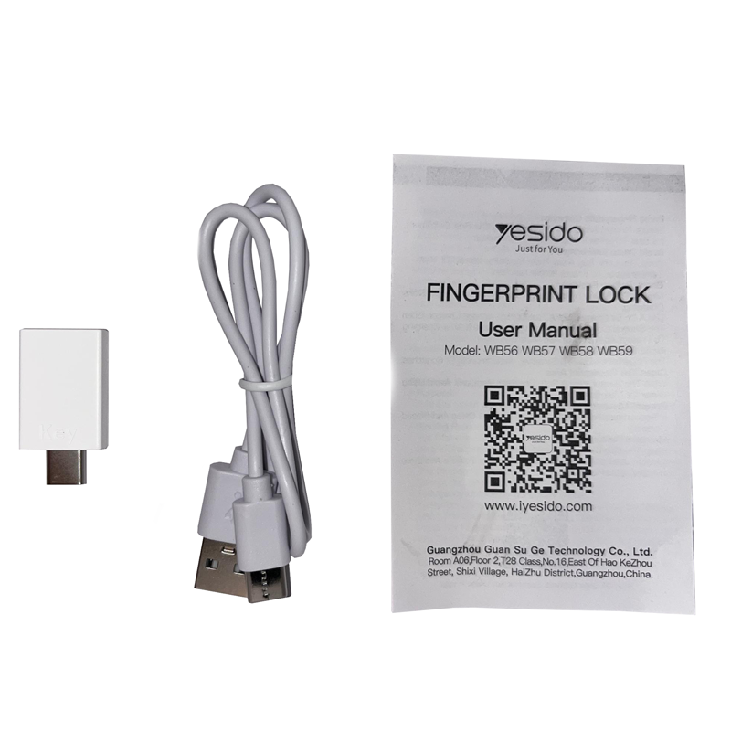 کیف دستی Yesido یسیدو  قفل اثر انگشتی WB57 Fingerprint lock