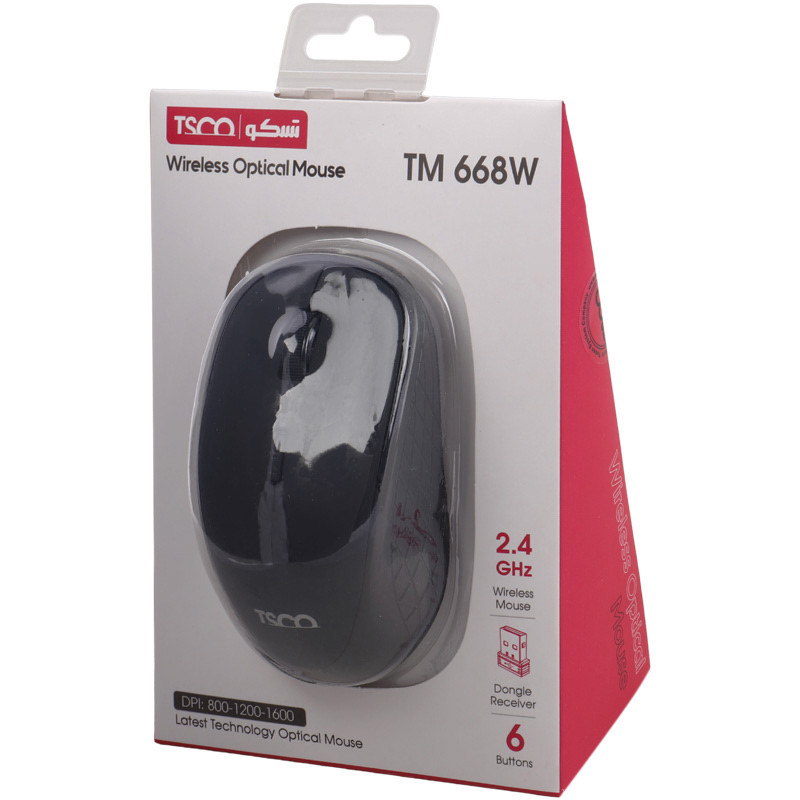 موس وایرلس بلوتوثی بی سیم تسکو TSCO TM 668W