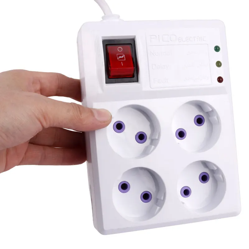 محافظ برق صوتی تصویری 4 خانه پیکو الکتریک Pico