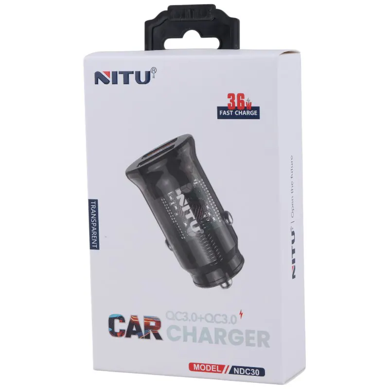 شارژر فندکی 36 وات نیتو nitu NDC30
