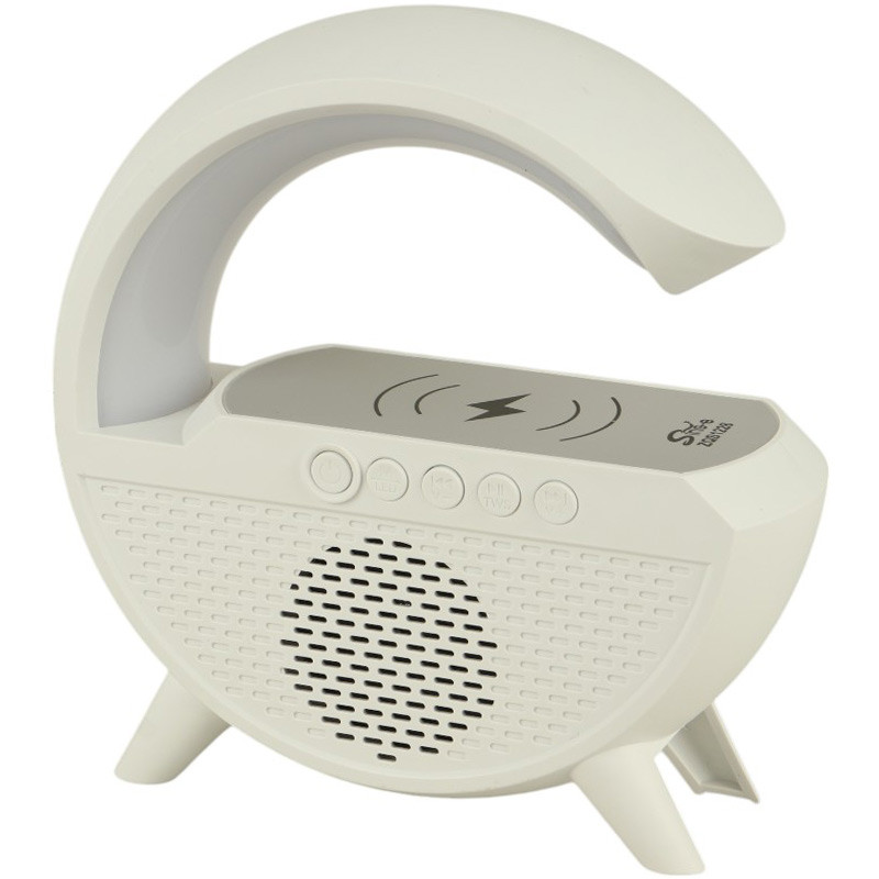 شارژر وایرلس و چراغ رومیزی اسپیکر دار Sing-E ZQS1228