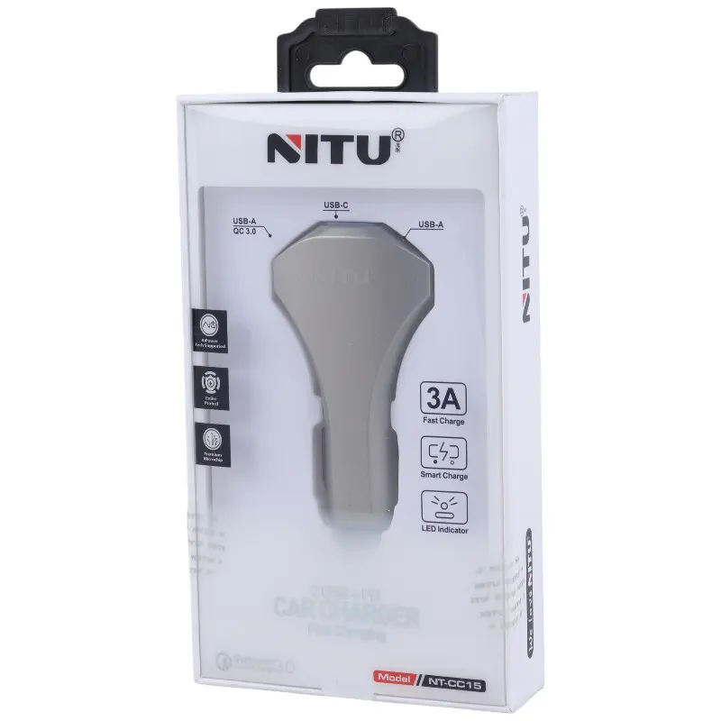 شارژر فندکی نیتو nitu CC15