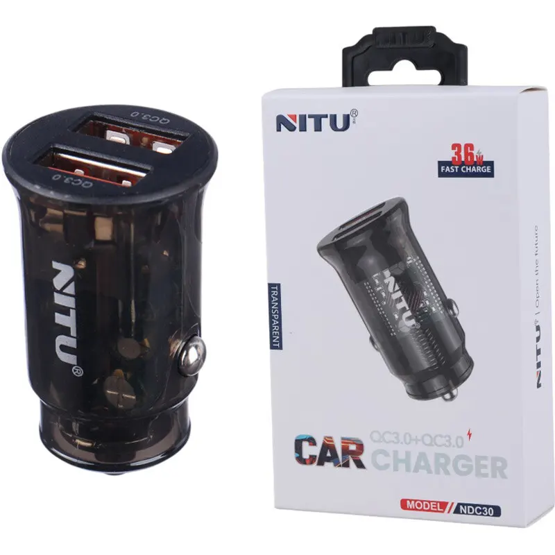 شارژر فندکی 36 وات نیتو nitu NDC30
